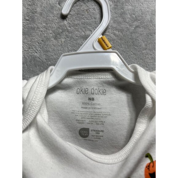 NWT Okie Dokie My 1st First Halloween Newborn Bodysuit One-Piece - Picture 4 of 5